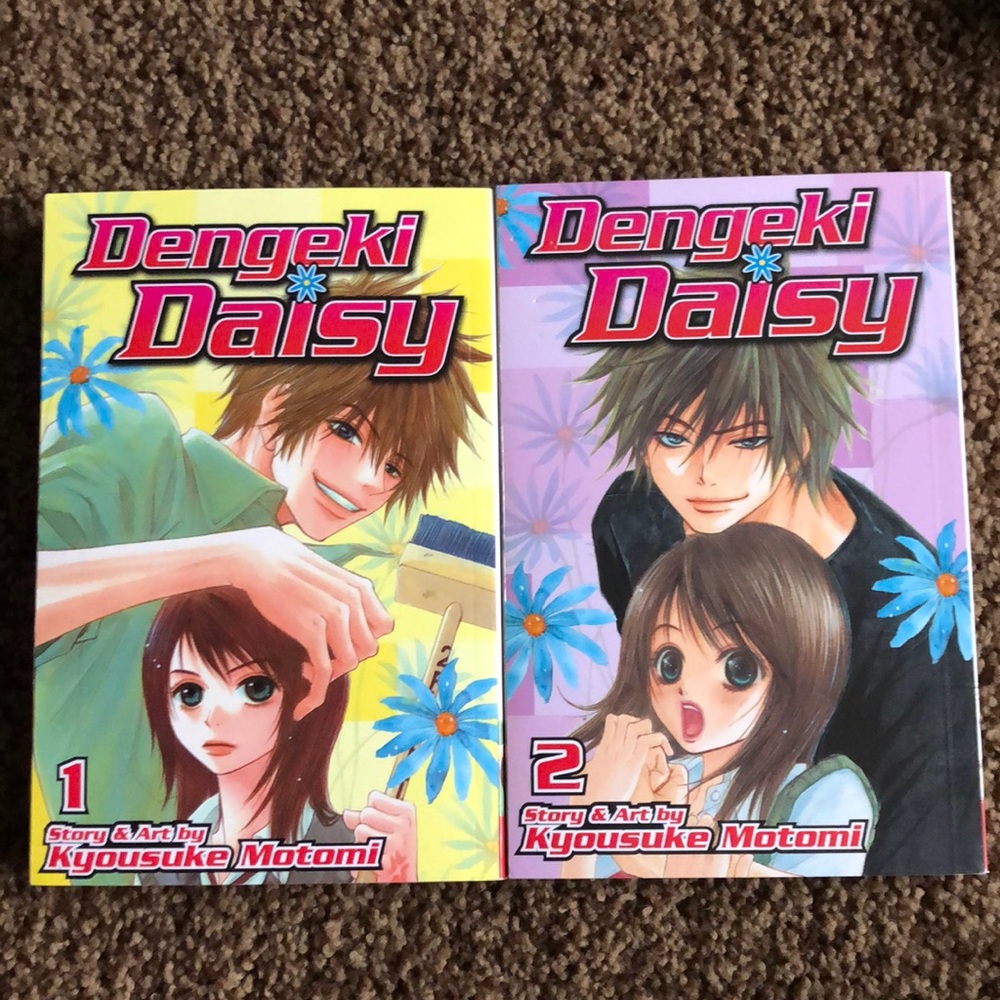 Dengeki Daisy manga 1&2